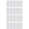 YARNOW PVC Scatola Porta Cinturini Orologio 20 Pezzi Trasparente | Custodie per Bracciali e Cinturini, Identificazione Rapida, Lavabili, per Viaggio e Banco Officina