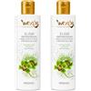 Generico Wexór Elisir Profuma Bucato Orchidea Verde e Muschio dell'Himalaya, con Microcapsule e Proteine della Seta, Liquido, 2 Unità da 200ml