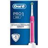 Oral-B New Pro 600 Pink - Limited Edition With Sound Connectivity