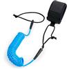 Abahub SUP Guinzaglio, Accessori SUP, Guinzaglio Tavola da Surf SUP Safety Line, Nero/Blu/Arancione/Verde/Giallo/Bianco/Trasparente/Rosso 10ft 7mm Guinzaglio per Adulti