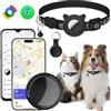 GGHOMR GPS per Cani, Localizzatori GPS per Cani e Gatto Compatibile iOS e Android | Collare GPS Gatto Senza Abbonamento Posizionamento Globale in Tempo Reale, Collare Regolabile,Impermeabile IP67