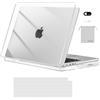 MOSISO Custodia Compatibile con MacBook Pro 14 Cover M5 M4 M3 M2 M1 2026 | Copritastiera&Webcam Cover&Borsa&Case per MacBook Pro 14,2 pollici Pro/Max 2025 2024 2023 2022 2021, Cristallino
