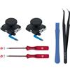 Wigearss 3D Sostituzione Joystick Analogico, Analog Stick e Kit di Strumenti di Riparazione per Nintendo Switch/Switch OLED Joy-con Controller/Switch Lite Controller