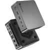 Glorlin Mini PC AMD Ryzen 7 8745HS, 16GB DDR5 1TB SSD, Win-11 Pro Glorlin GT105 | Radeon 780M, Dual 2.5G LAN, USB4 40Gbps, Triple Schermo 4K 144Hz, WiFi 6, BT5.2, Mini Computer Desktop Gaming e Ufficio