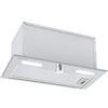 Klarstein Simplica 52 Cappa a incasso, 52 cm di larghezza, Potenza di aspirazione: 440 m³/h, Funzionamento a ricircolo possibile, Manopola, 3 livelli, Illuminazione LED: 2 x 1,5 W, Acciaio inox