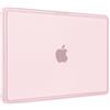 MOSISO Custodia Compatibile con MacBook Air 13 Cover M5 M4 M3 M2 2026-2022 | Rinforzato Antigraffio & Antiurto Case per MacBook Air 13,6 pollici A3449 A3240 A3113 A2681 2025 2024, Rosa