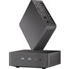 Glorlin Mini PC Ryzen 7 Pro 8845HS, 16GB DDR5, 1TB SSD, Radeon 780M | Mini computer compatto per casa e ufficio, con WiFi 6, Bluetooth 5.2, doppia LAN 2,5 GbE, USB4 e supporto VESA