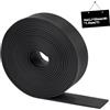 LALAGO Rotolo di gomma, 25mm(B)x1,5mm(D)x3m(L), Foglio di neoprene, Rotoli di gomma antiscivolo, Strisce di gomma per isolamento acustico