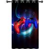 YONGFOTO Tenda Gamer Cameretta Ragazzo Controller Fluorescente videogiochi Oscuranti Cortina Gaming per Camera Bambini con Occhielli 1 Pannello 168 x 229 cm