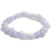 Generico Bracciale elastico Energetico con Pietre chip Naturali Protezione, Equilibrio e Armonia Spirituale - chip in Cristalli Naturali, Amuleto Unisex