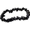 Generico Bracciale elastico Energetico con Pietre chip Naturali Protezione, Equilibrio e Armonia Spirituale - chip in Cristalli Naturali, Amuleto Unisex