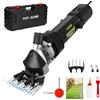 PAT JUUMG Tosatrice per Pecore Elettrica 1000W, Forbici Elettriche Pecore con 6 Velocità Regolabili, Tosapecore Elettrico con Custodia Trasporto, Cesoia elettrica per Pecore Montoni Capre Animali da Fattoria