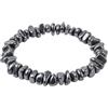 Generico Bracciale elastico Energetico con Pietre chip Naturali Protezione, Equilibrio e Armonia Spirituale - chip in Cristalli Naturali, Amuleto Unisex