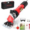 PAT JUUMG Tosatrice per Pecore Elettrica 1000W, Forbici Elettriche Pecore con 6 Velocità Regolabili, Tosapecore Elettrico con Custodia Trasporto, Cesoia elettrica per Pecore Montoni Capre Animali da Fattoria