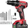 BETENST Avvitatore a Batteria 21V, Trapano Avvitatore Batterie 2000mAh, Trapano a Batteria 18+1 Coppia, 2 Velocità, Cacciavite Elettrico LED per Fai da te