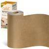 POSGUO Toppe Adesive in Velluto per Tessuti Riparazione 10x200 cm Marrone chiaro | Kit Tessuto Adesivo in Velluto per Riparazione per Divano, Cuscino, Scatola di Gioielli, Cassetto, Abitacolo, Forte Adesione