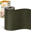 POSGUO Toppe Adesive in Velluto per Tessuti Riparazione 10x200 cm Verde oliva | Kit Tessuto Adesivo in Velluto per Riparazione per Divano, Cuscino, Scatola di Gioielli, Cassetto, Abitacolo, Forte Adesione