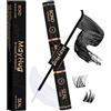Mayhug Colla Ciglia Nero, 10ml A Style | Waterproof, Bond & Seal, Tenuta 72 Ore, Professionale