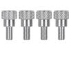 PrecisionGeek Viti zigrinate/vite a spalla M5 x 10mm Alluminio L-20mm - 4