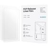 ELEGOO Pellicola di Rilascio FEP per Stampante 3D, 3 pezzi, 206 x 146 mm, Spessore 0,15 mm, Trasmissione della Luce 95%, Compatibile con ELEGOO Mars 4, Mars 5 e Mars 5 Ultra