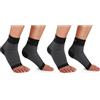CAMBIVO Cavigliera Compressione 2 Paia Sportiva Uomo Donna | Supporto Elastico Fascia Plantare per Stabilità della Caviglia, Ideale per Running, Fitness e Attività Quotidiane