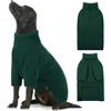 AOFITEE Maglione Cane Grande, Invernale Maglione Cani Taglia Grande Natale con Collo Alto, Morbida e Calda Croci Maglioncini Pet con Maniche, Maglioni Cani Verde per Dobermann, 2XL