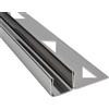 Glaszentrum Hagen - 2440x12,5x11 mm U profilo a parete in acciaio inox - profilo a pavimento - profilo di rivestimento