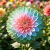 UIYERWC Dalia - Perenni Resistenti, Effetto scenografico eccellente, Naturali e biologiche, Adatte ai giardini all'aperto-4Rizomi-E
