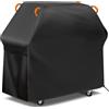 Wihozte Telo di copertura impermeabile XXL, 190 x 71 x 117 cm, 210D Oxford, per | Copertura universale resistente agli strappi in Oxford, protegge i barbecue a gas in giardino da pioggia