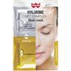 Winter - Hyaluronic Lift Complex Dual Mask Maschera Viso Illuminante + Patch Occhi Hydrogel Anti Age Effetto Glass Skin Confezione 2 Pezzi