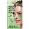Purederm Skincare Koreana - Neon Green Only Gel Under Eye Mask 6 paia - patch occhi lenitivi, anti borse, rinfrescante