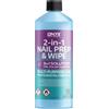 ONYX INGREDIENTS 101 Onyx Nail Prep + Wipe 1 Litro Gel Smaltimento Smalti Detergente Detergente Detergente Gel UV LED Manicure Smalto Base Wipe, Multiuso per Sanitizzare Piastre Unghie e Smalto Detergente - 1000ml