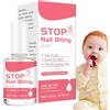 Generico Smalto Amaro Per Unghie, 15 Ml - Liquido Anti-mangiarsi Le Unghie Per Bambini e Adulti - Al Succhiamento Del Pollice