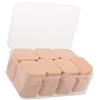 HEANUJJ Spugne per Trucco 60 Pezzi Mini Applicatore in Spugna Lattice per Viso, Assorbe Fondotinta Precisione, per Uso Professionale in Studi di Make Up