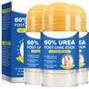 Lxitian Stick Piedi all'Urea 60% e Acido Salicilico 2% (120g) | Crema Stick per Talloni Screpolati, Duroni, Calli e Pelle Molto Secca - Trattamento Idratante ed Esfoliante Anti-Ragadi