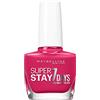Maybelline Gemey-Maybelline - Manutenzione e forte pro - Smalto rosso - 180 sexy rosa