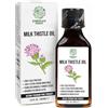 Siberian Green Olio extravergine di cardo mariano siberiano spremuto a freddo 100 ml crudo vegano non raffinato