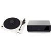 Auris Audio + Rega Mystik bianco + Fono MM MK5 nero