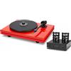 Music Hall + Pro-Ject MMF 5.3 LE rosso + Tube Box E nero