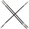 Ipetboom Cordoncino Cordiera Violino 4/4 in Filo D'acciaio, 3 Pezzi | Ricambio Nero per Violino, Collegamento Stabile della Cordiera, Accessorio per Strumenti 4/4