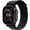 Apple Watch Ultra 3 GPS+Cellular 49mm Black Titanium con Cinturino Alpine Loop Black Medium Europa