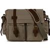 FANDARE Borsa messenger unisex in tela, borsa a tracolla per viaggi all'aperto, viaggi, pendolari, lavoro, borsa a tracolla per computer portatile da 14 pollici, per uomo/donna