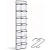 HJIAMA 14 Scomparti Organizer da Appendere, con 2 Ganci, Bianco | Organizer Porta Ampio Spazio di Archiviazione, Versatile e Multifunzionale, Ideale Per Bagno, Cucina e Camera da Letto