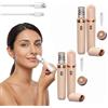 MEIION Eve Beauty Prosilk 3.0 Epilatore Viso Donna 2 in 1 Ricaricabile | Testina 2 in 1 delicata sulla pelle: depilazione precisa per baffetti e mento, compatta e ricaricabile USB-C.