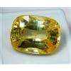 Certificato 32.00 CT Naturale Ceylon Giallo Zaffiro Taglio Cushion Loose Gemma
