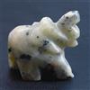 38.70 CT Naturale Kiwi Diaspro Elefante Intagliato a Mano - Guarire Pietra Casa