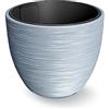 Prosperplast Vaso da fiori grigio, con serbatoio, collezione FURU, 34,9 x 34,9 x 29,5 cm, capacità 23 L.