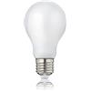 Hellum Lampadina LED goccia E27 4,5W sostituisce 40W vetro opaco | Lampadina goccia luce calda 470lm, 2700K, E27, filamento LED, sostituisce 40W Incandescenza 206203