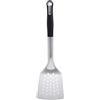 MasterPRO FOODIES COLLECTION - Spatola scanalata 33,6x9,5x4,6 cm Acciaio inox + PBT - Ottimo per friggere - Sicura e facile da pulire