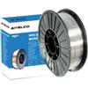 Awelco Filo per saldatura in alluminio per saldatrici mig a filo bobina diametro 200 mm con filo da 1,0 mm - awelco